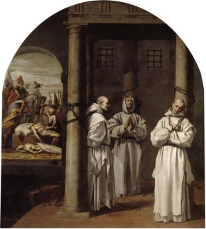영국 카르투지오회 수도승들의 순교_by Vicente Carducho_in the Prado Museum_Madrid.jpg